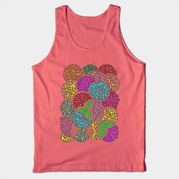 Overlapping Circles Tank Top by NightserFineArts